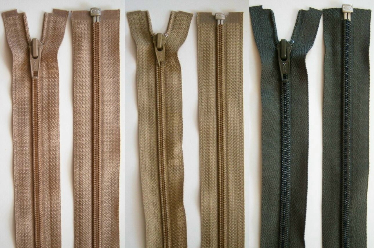 YKK 60" - 70" Separating Coil #5 Zipper Made in USA for Slipcover, Robe, Bags