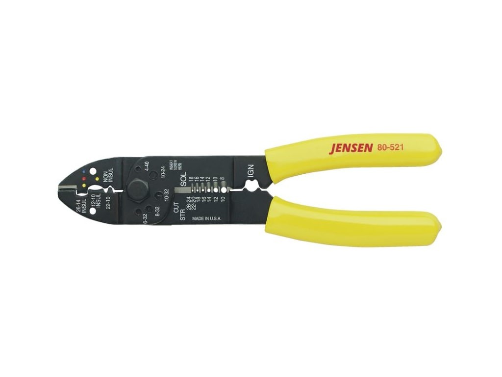 Techni-Pro 80-521 - Stamped Steel Crimper/Stripper
