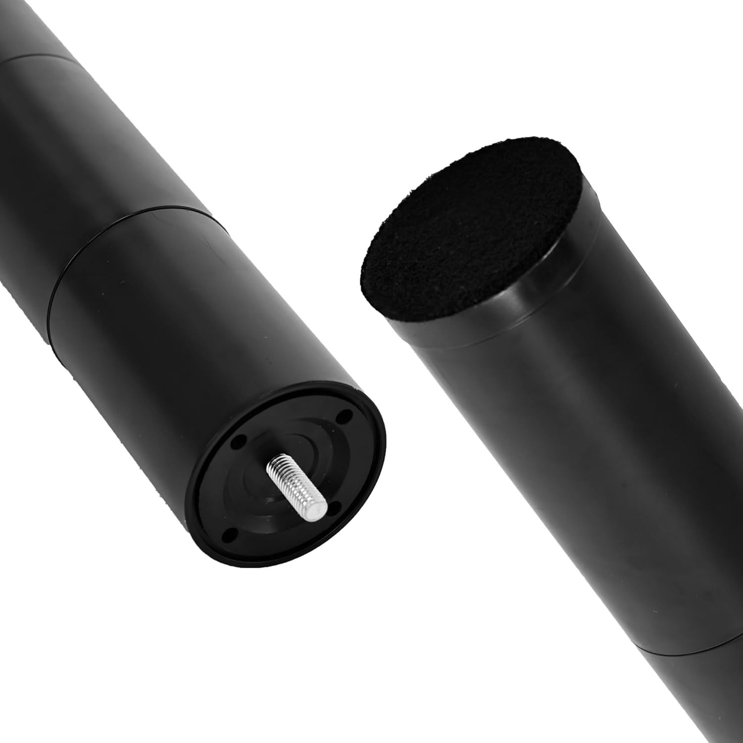 12 Inch Bed Legs Replacement for Adjustable Bed Base Frame, 3 in 1 Screw in Legs