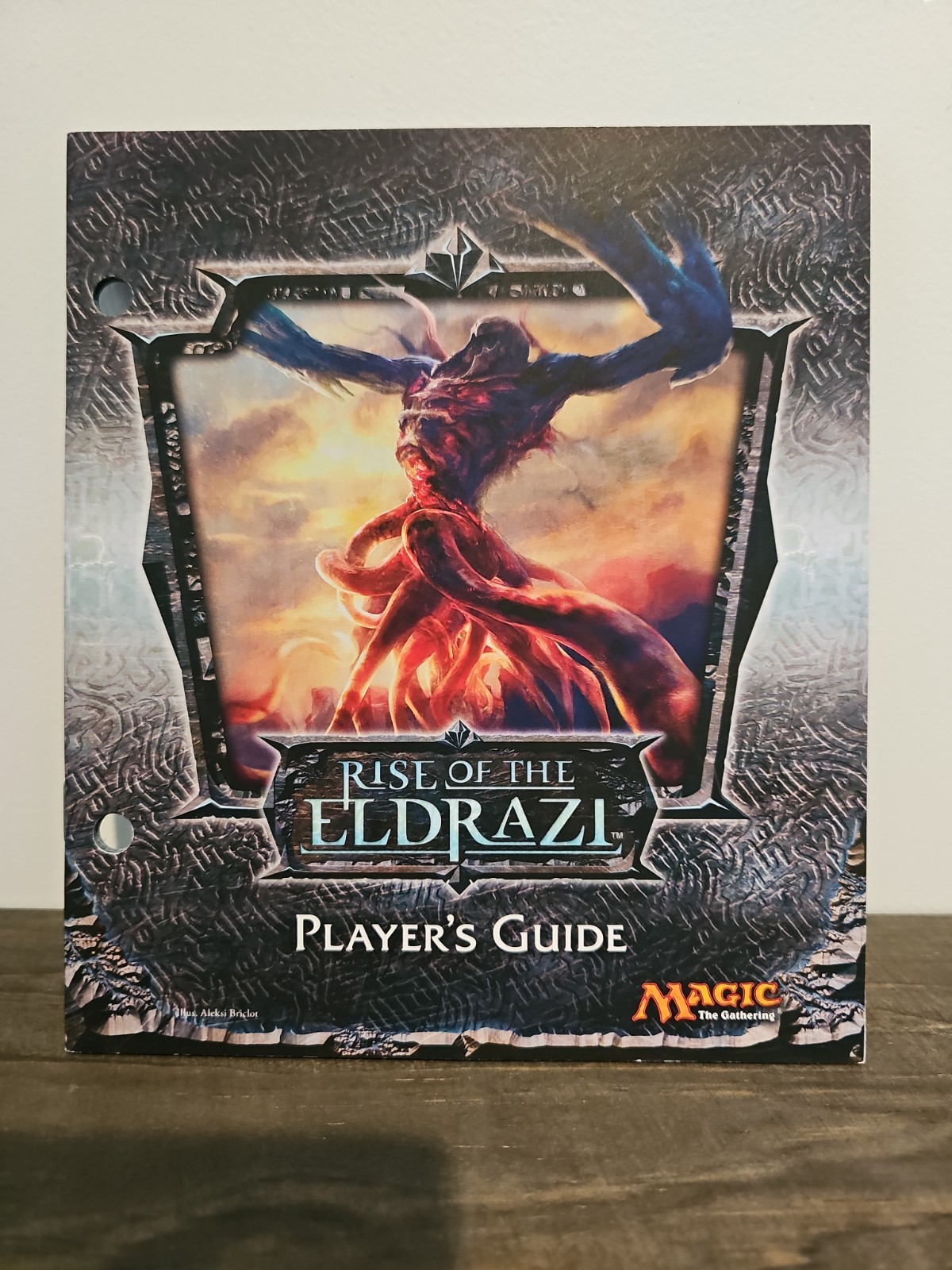 Magic the Gathering MTG Rise of the Eldrazi Player's Guide Book Only 2010 Used