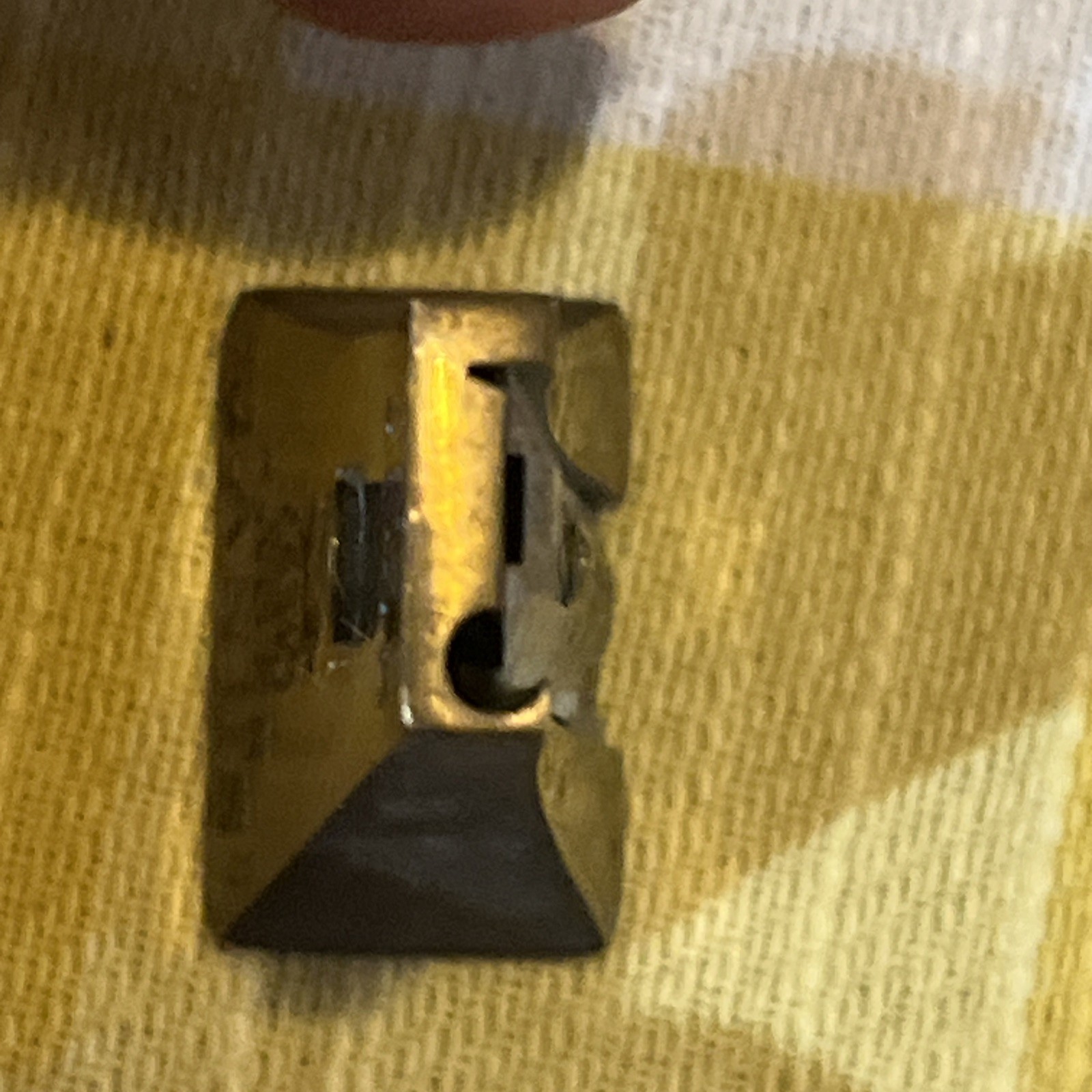 No 4046 Janus Bronze Pencil Sharpener