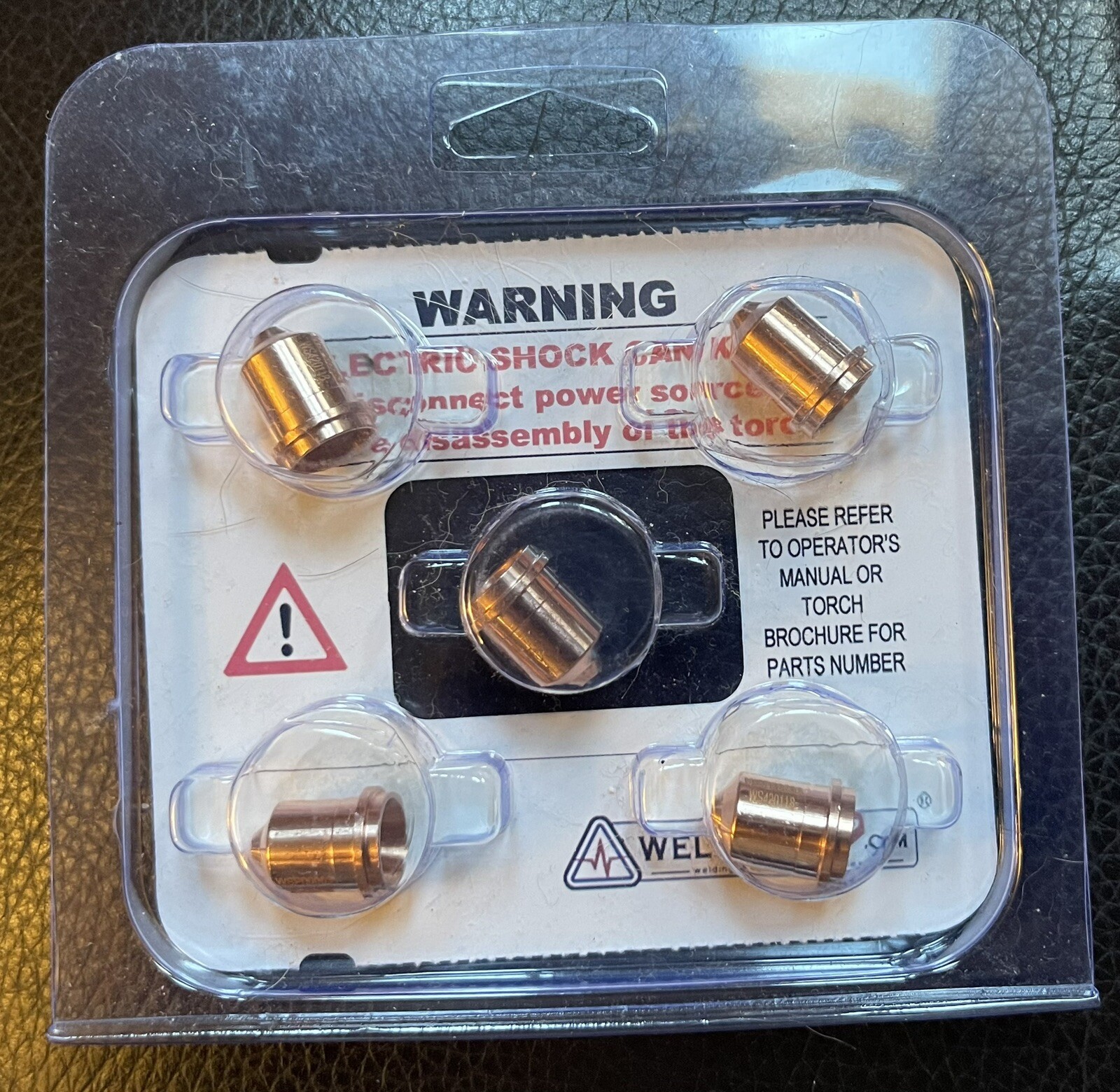 Wesldingstop, Electrode, P/N: WSP-00063, Ref 420118 5 Pack New