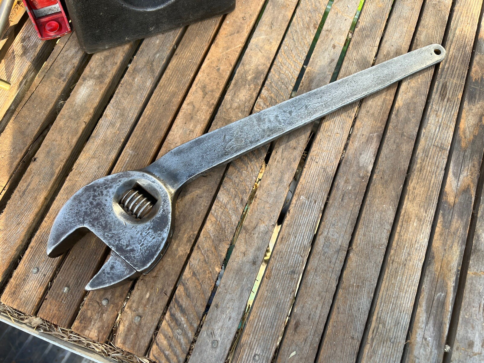 Vintage 16 Inches Adjustable Spanner