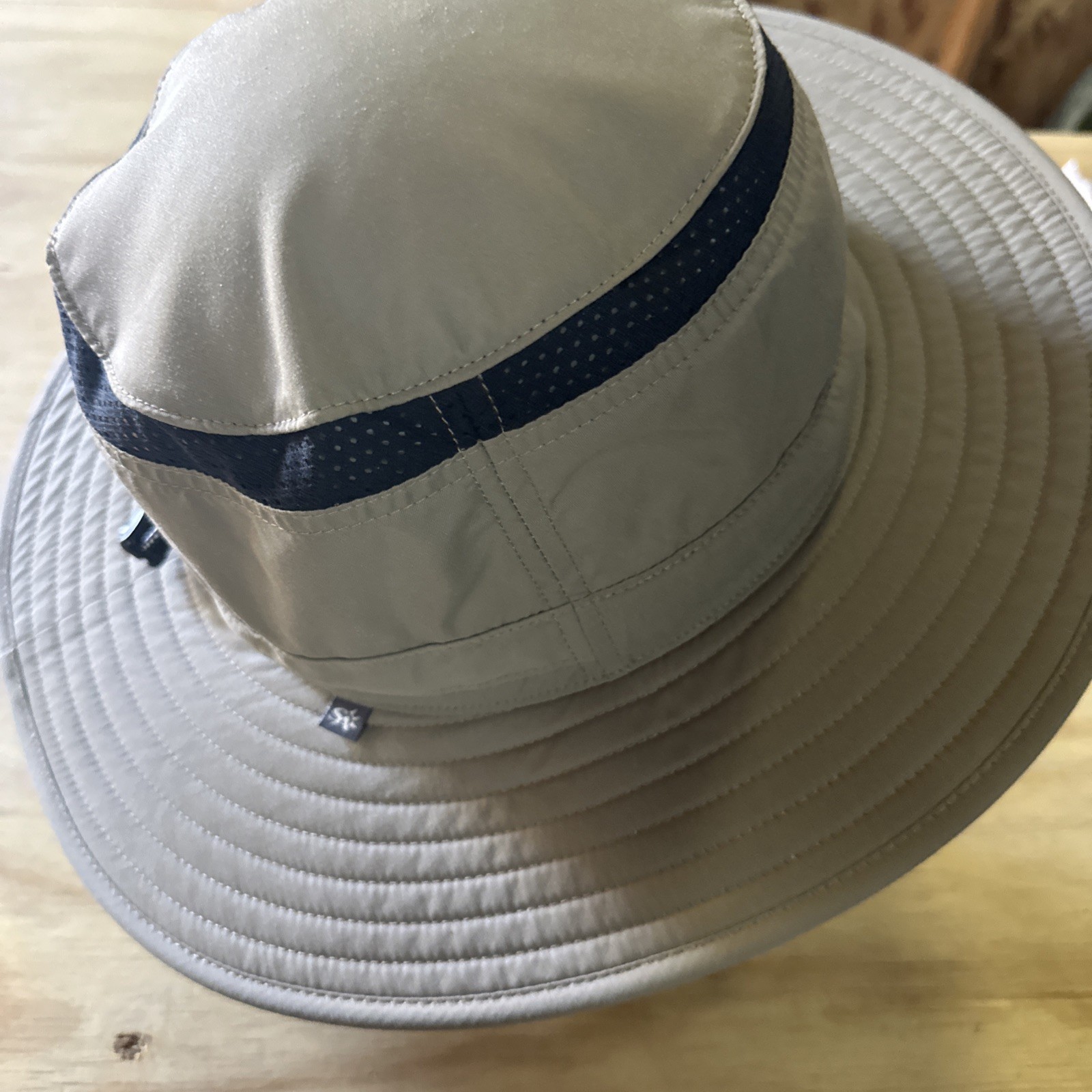 Sunday Afternoons Sun Hat Adult M Tan UPF 50 Wide Brim Outdoor Hiking