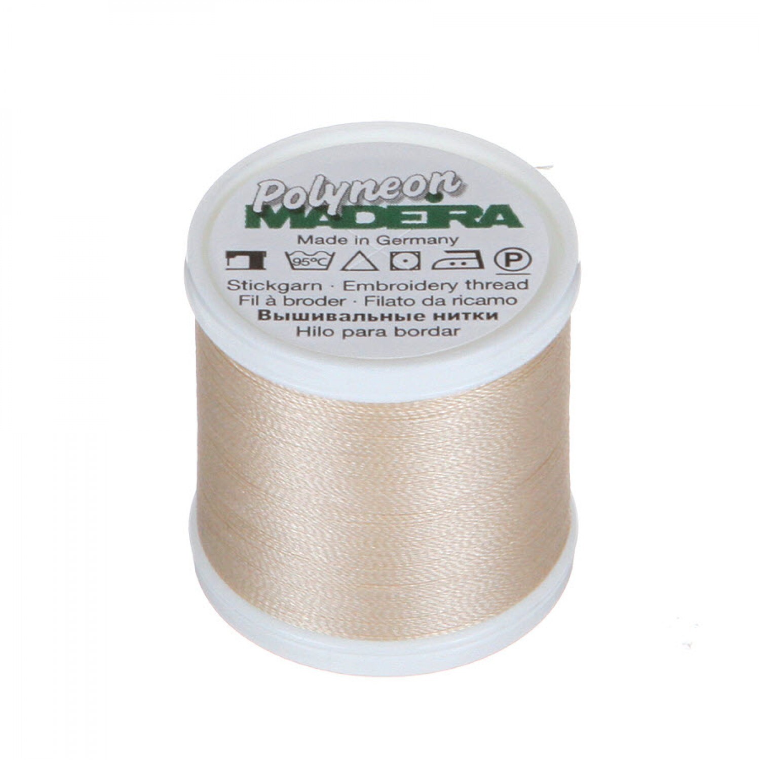MADEIRA -- Ref. 1682 -- Tusk Beige / Ecru -- Polyneon Thread -- #40 -- 440 yards