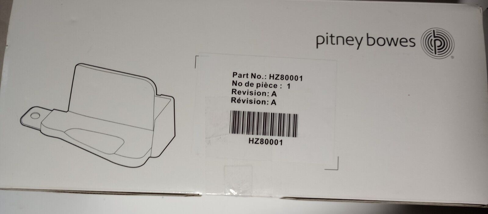 Pitney Bowes Envelope Drop Stacker HZ80001 ~New in Box~