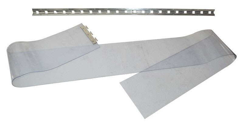 Commercial Walk In Cooler Door Vinyl Strip Curtain Kit 42" x 84" Warm Home