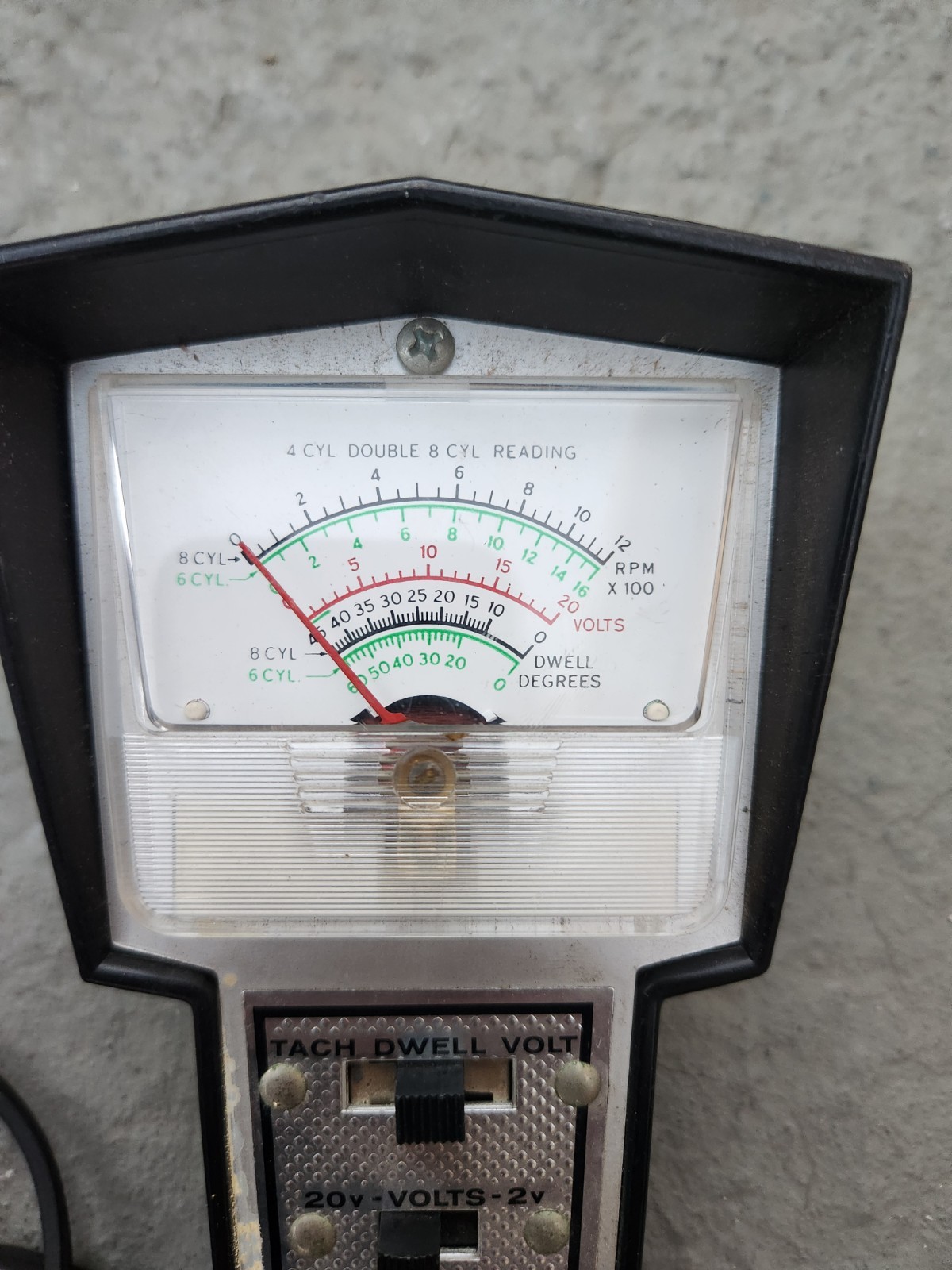 Vintage Dixson Engine Performance Analyzer made USA Complete Engine Testing