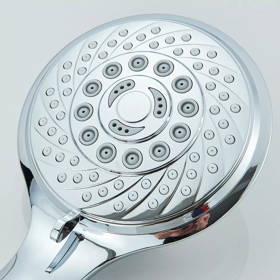 Chrome 12'' High Pressure Rainfall Dual Shower Head Combo with 3 Modes Handheld