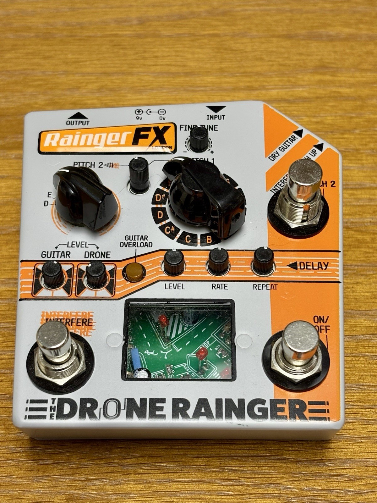 Rainger FX Drone Ranger Digital Delay Synth Effect Pedal