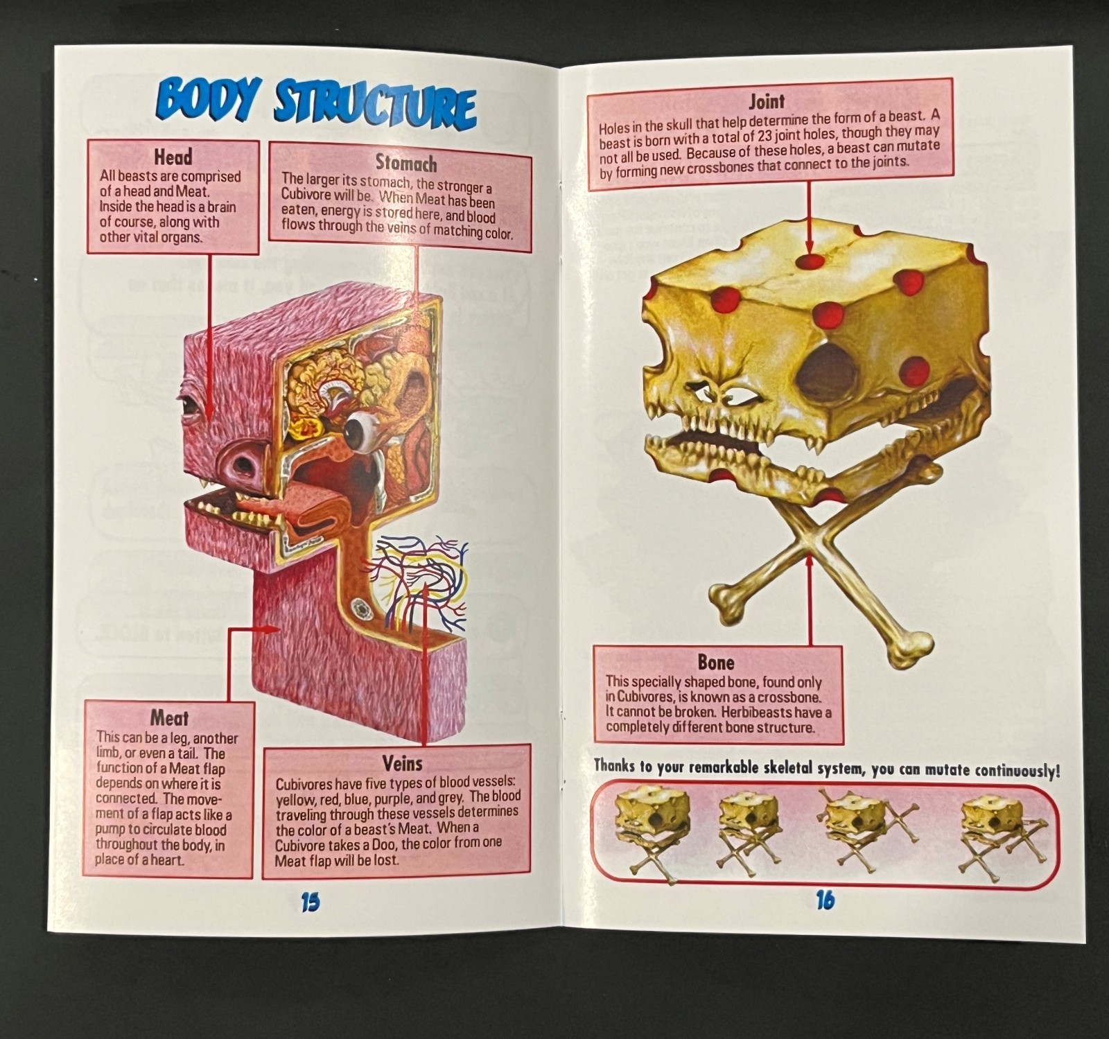 Replacement Manual for - Cubivore - GameCube Instruction Booklet