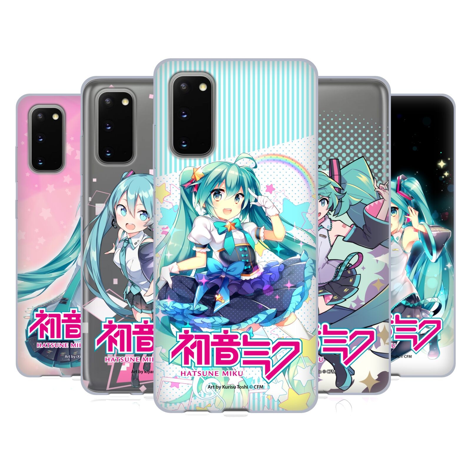 OFFICIAL HATSUNE MIKU GRAPHICS SOFT GEL CASE FOR SAMSUNG PHONES 1