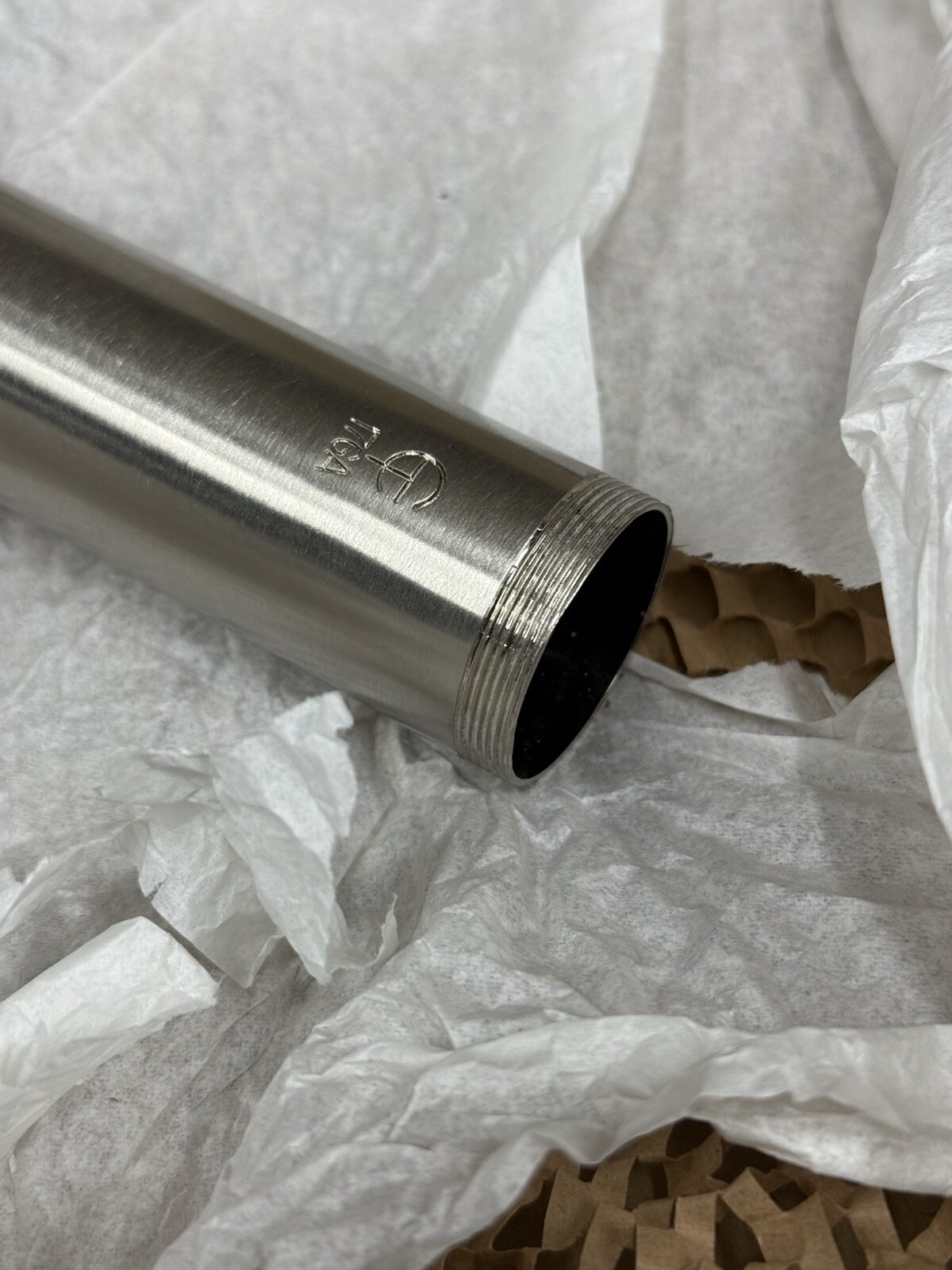 California Faucets 9070 Threaded Extension Piece - Satin Nickel