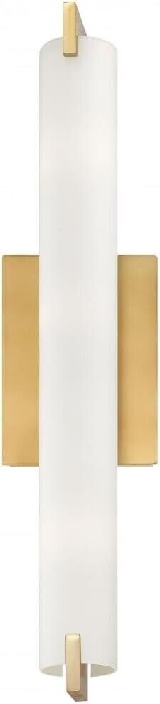 George Kovacs P5044-248 Tube Wall Sconce Honey Gold- Vertical or Horizontal