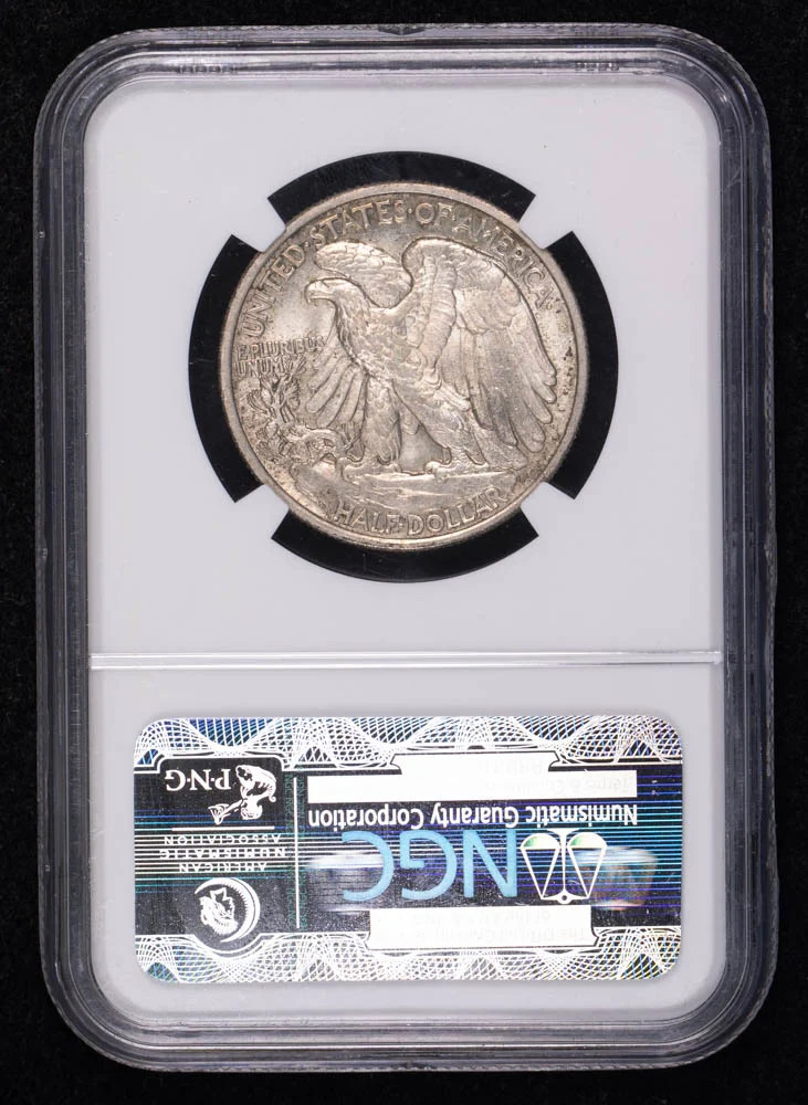 1920 Half Dollars Liberty Walking NGC MS-61
