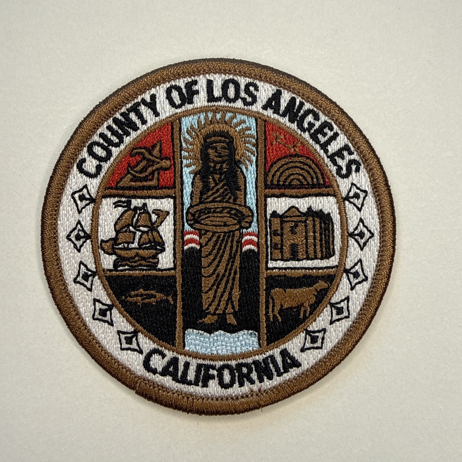 Los Angeles County California Seal Patch
