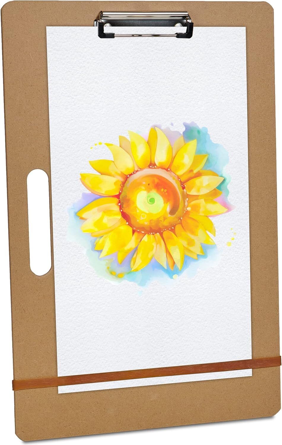 Lightweight 13X17 Art Clipboard With Strong Clip And Elastic Band For Artists