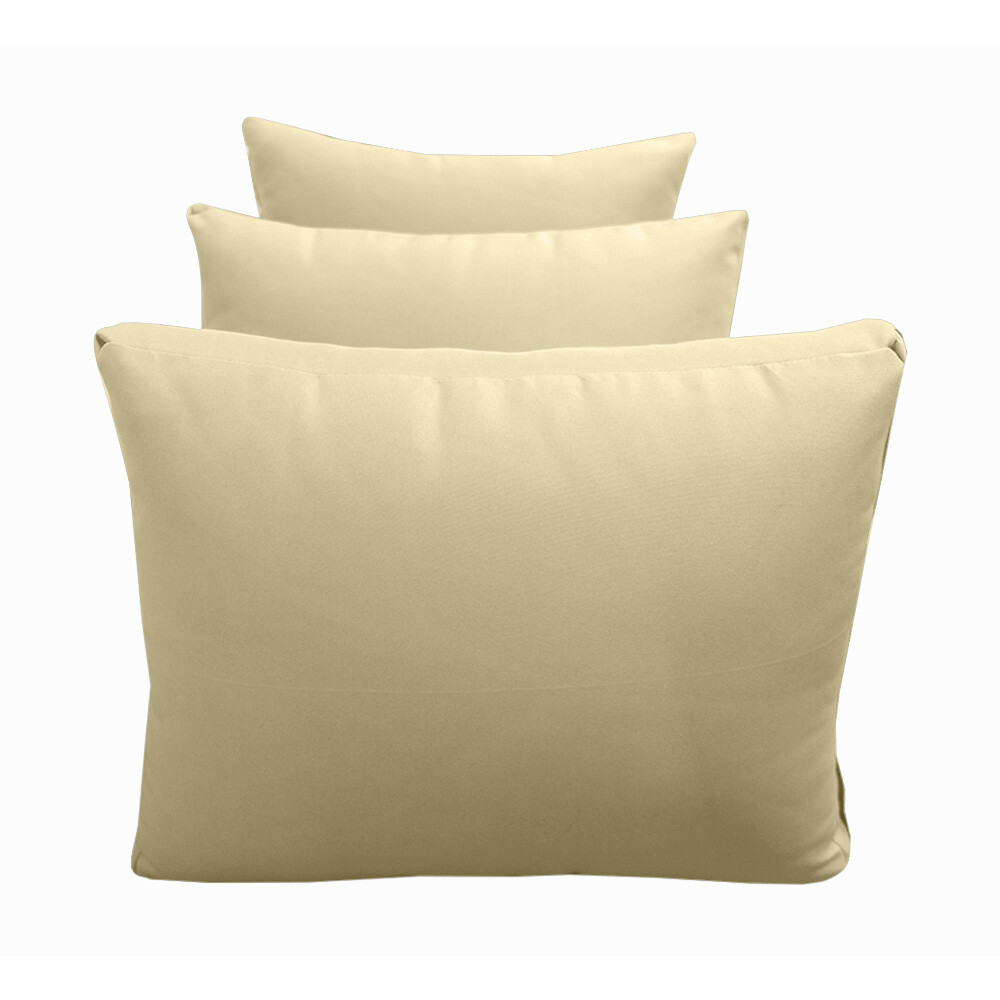 |SLIPCOVER ONLY| S3 Outdoor Bolster Backrest Pillow Covers Knife Edge Full AD103