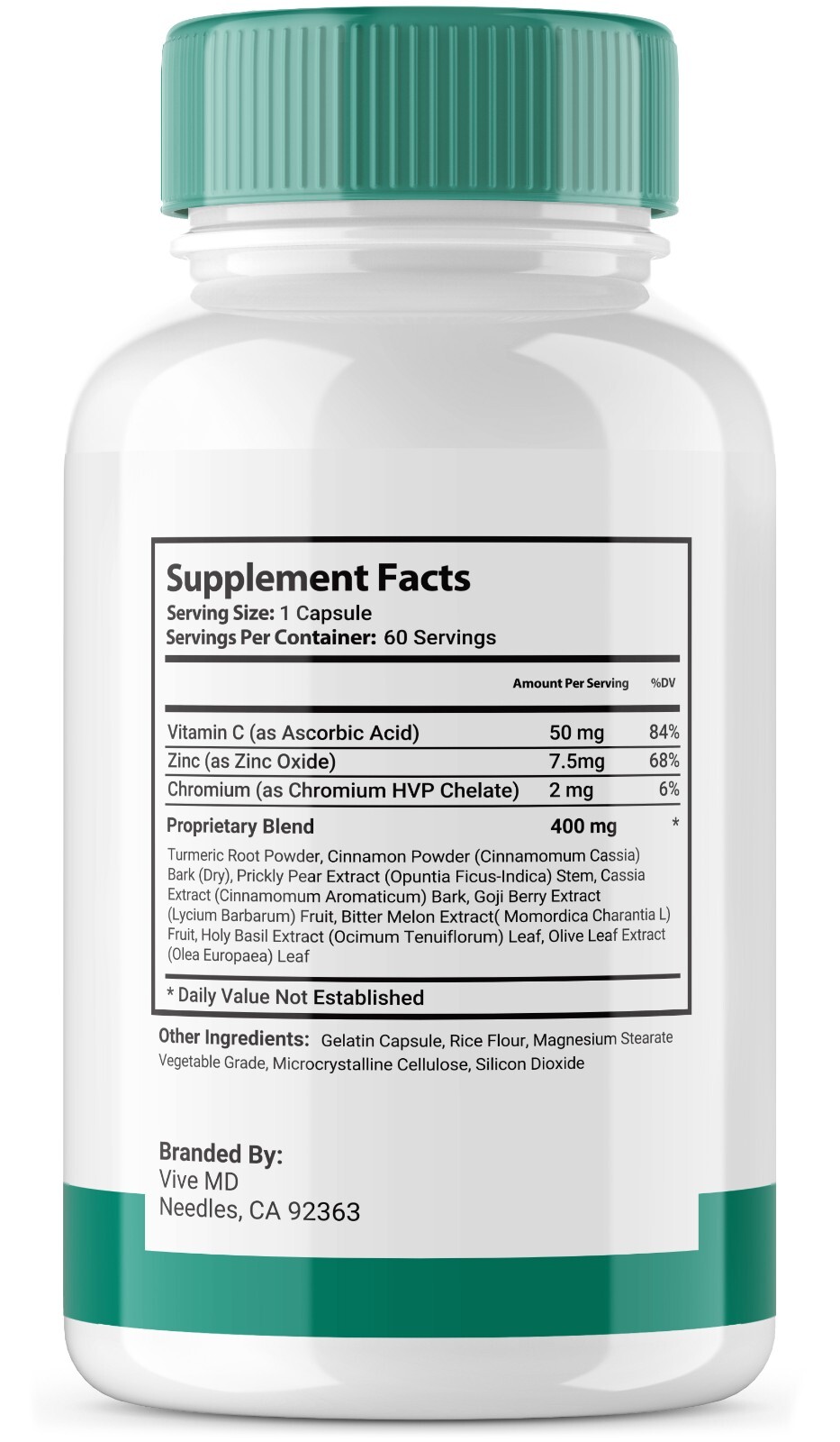 Gluco 6 Dietary Supplement for Extra Strength - Official Formula (1 pack)