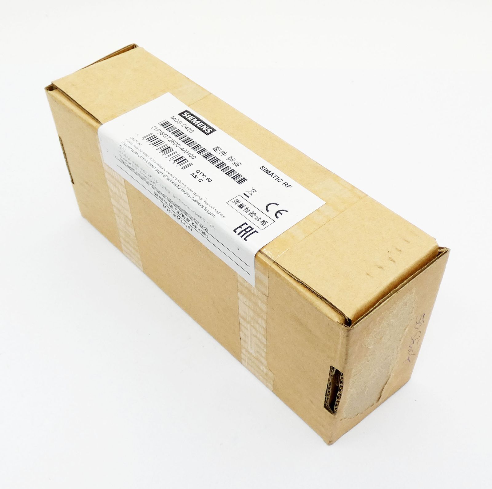50x Siemens Simatic RF 6GT2600-4AH00 MDS D426 AS:C Transponder -sealed-