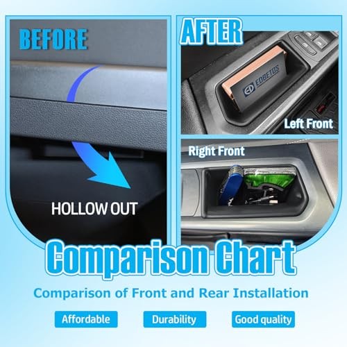 Atlas Door Side Storage Box Handle Container Compatible with 2018-2023 VW