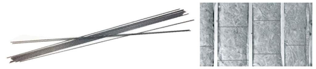 Insulation Support Wire 16", 100 Pieces 16 in L, Silver