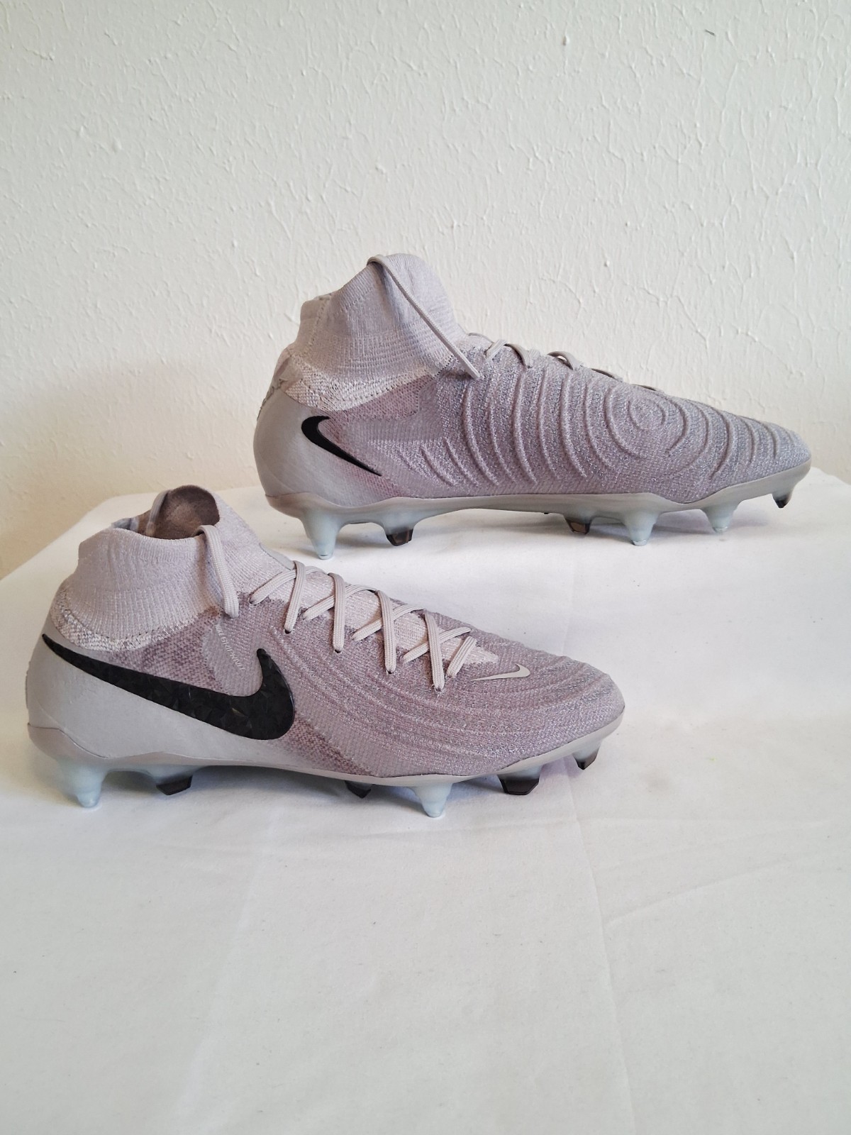 Nike Phantom Luna 2 Elite SG Pro AC Grey HF4363-001 Soccer Cleats Mens Size 8