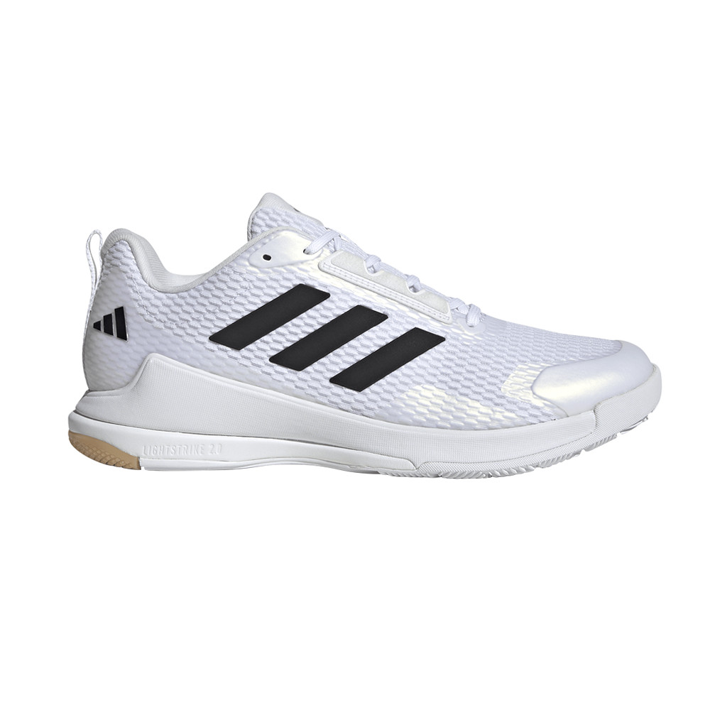 adidas Novaflight 2 Indoor Training  Mens White Sneakers Athletic Shoes ID3667
