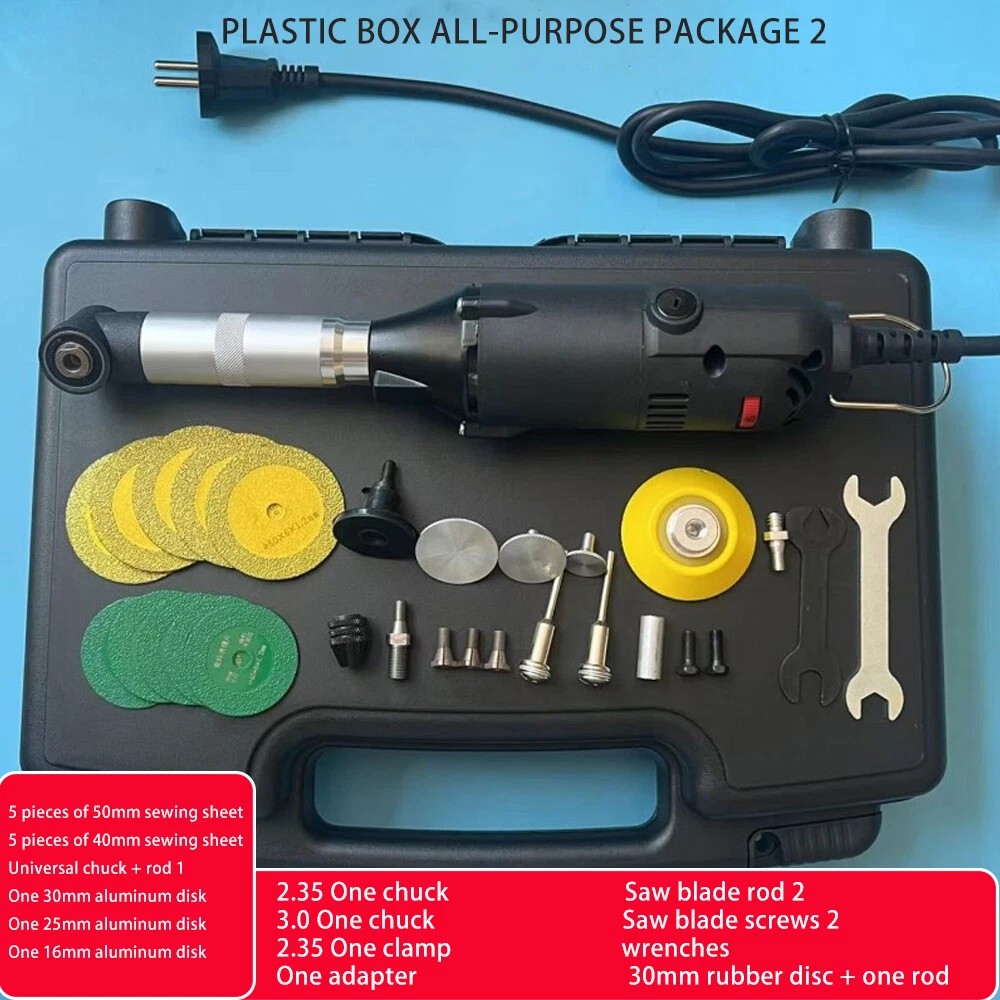 Micro Angle Grinder Multifunction Electric 90° Elbow Grinding Machine