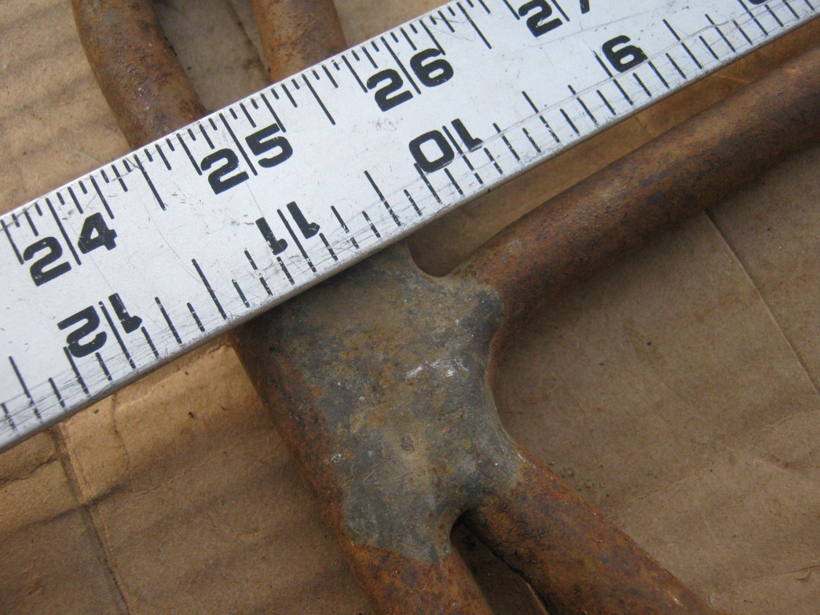 Original Antique Vintage Iron SNAP-ON Socket T-handle Spinner