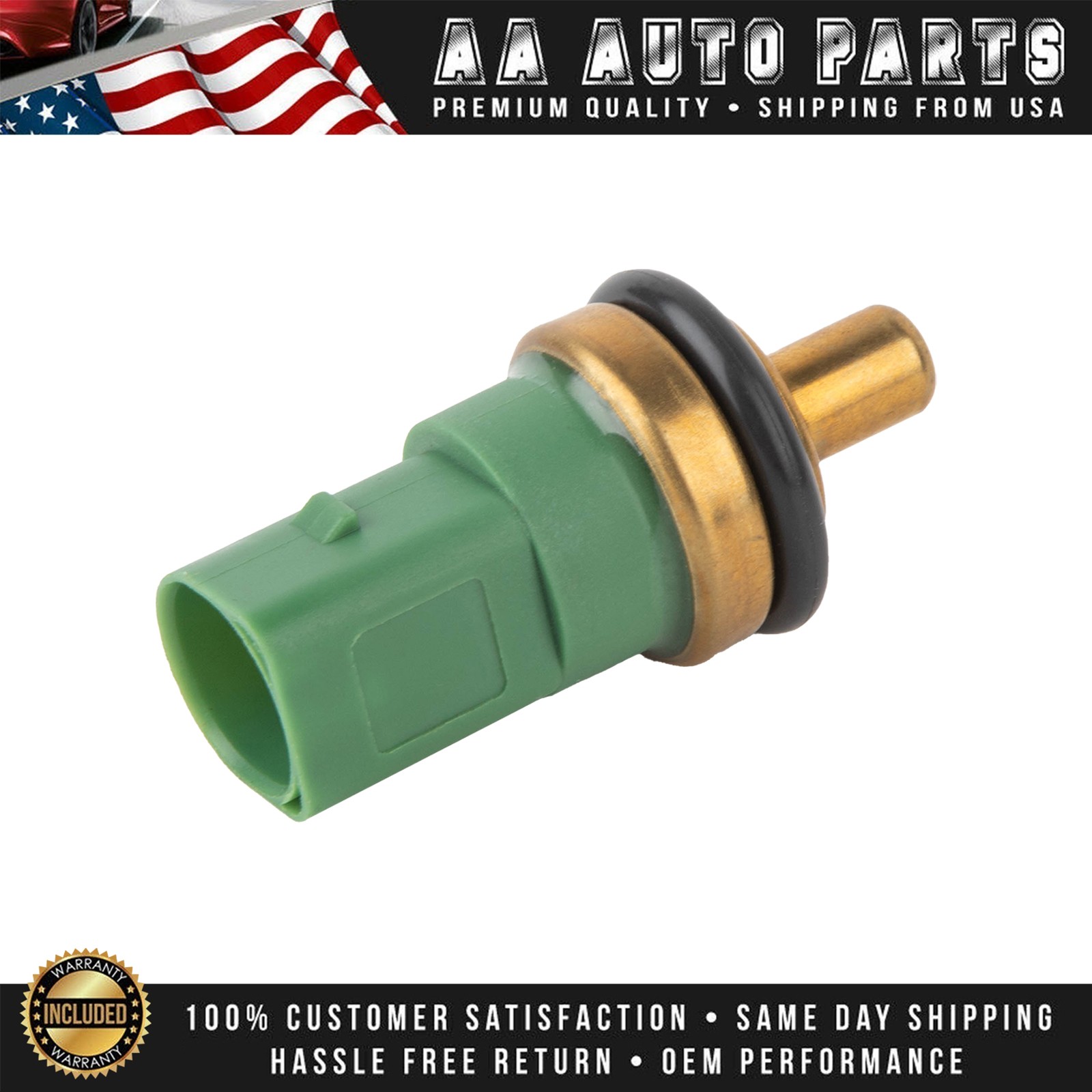 Engine Coolant Temperature Sensor for Audi A6 Quattro 2.7L 2.8L 3.0L 3.2L 4.2L