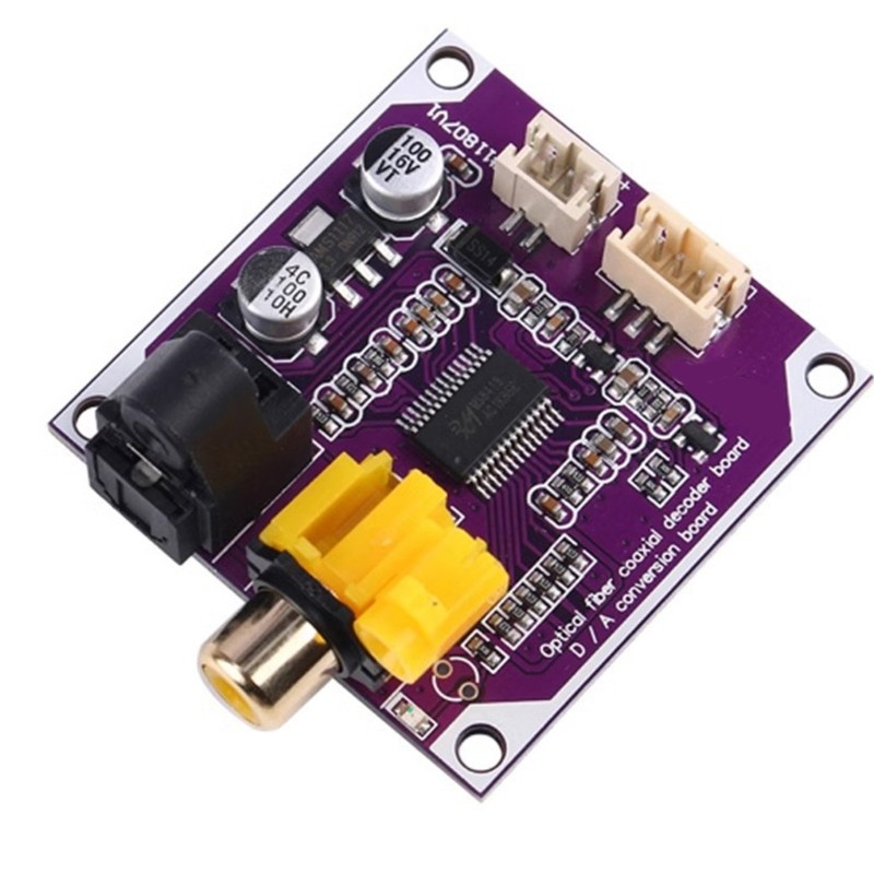 Advanced Decoding Board Featuring Opt Input for 24Bit 192K Stereo