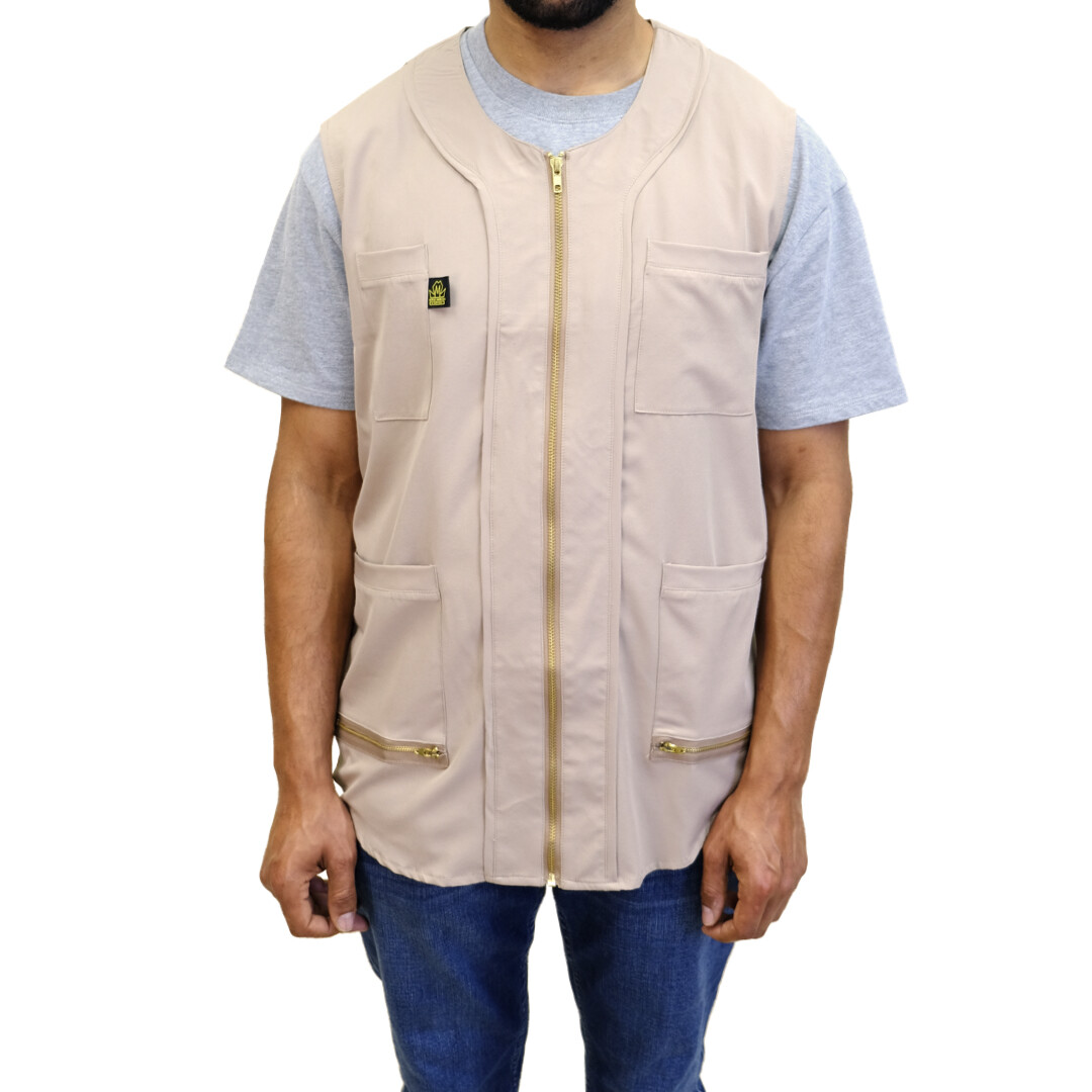King Midas Barber Vest Hair Cutting Vest Barber Vest for Men