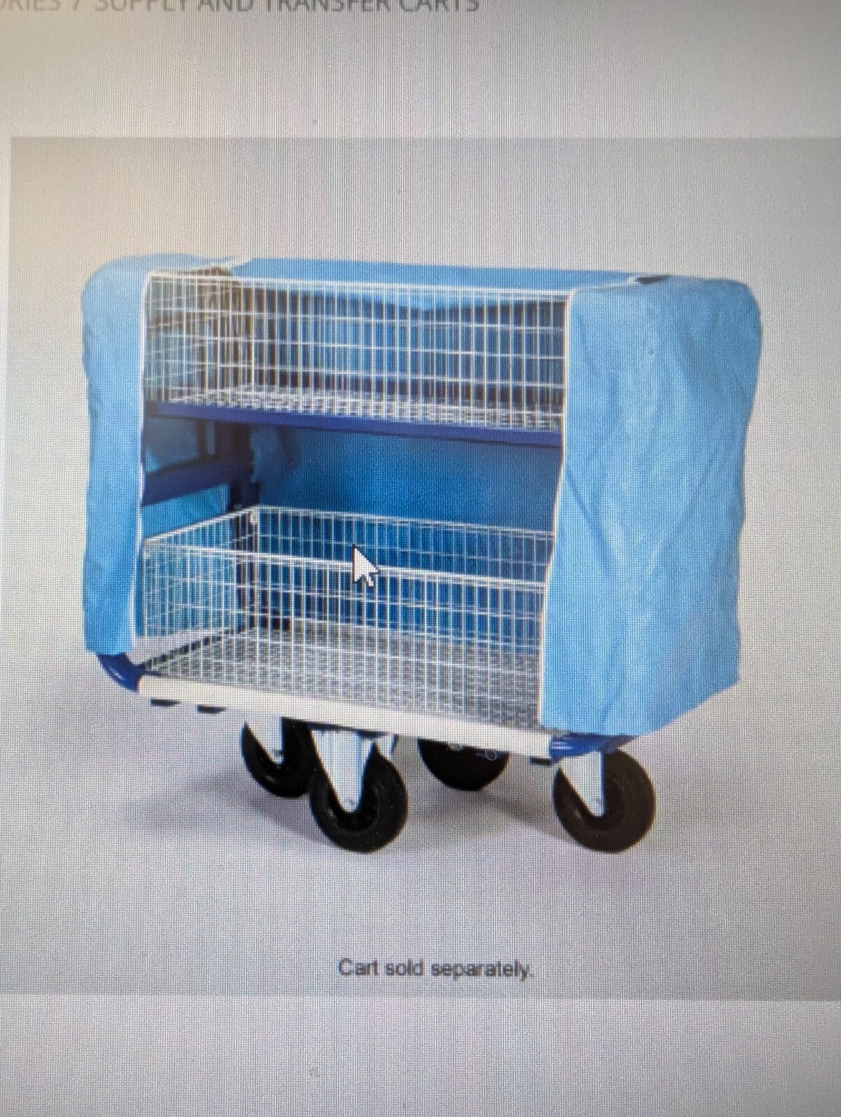 Envosort Heavy Duty Cart & Cover  Cart Cover for Envosort Heavy Duty Cart 20026