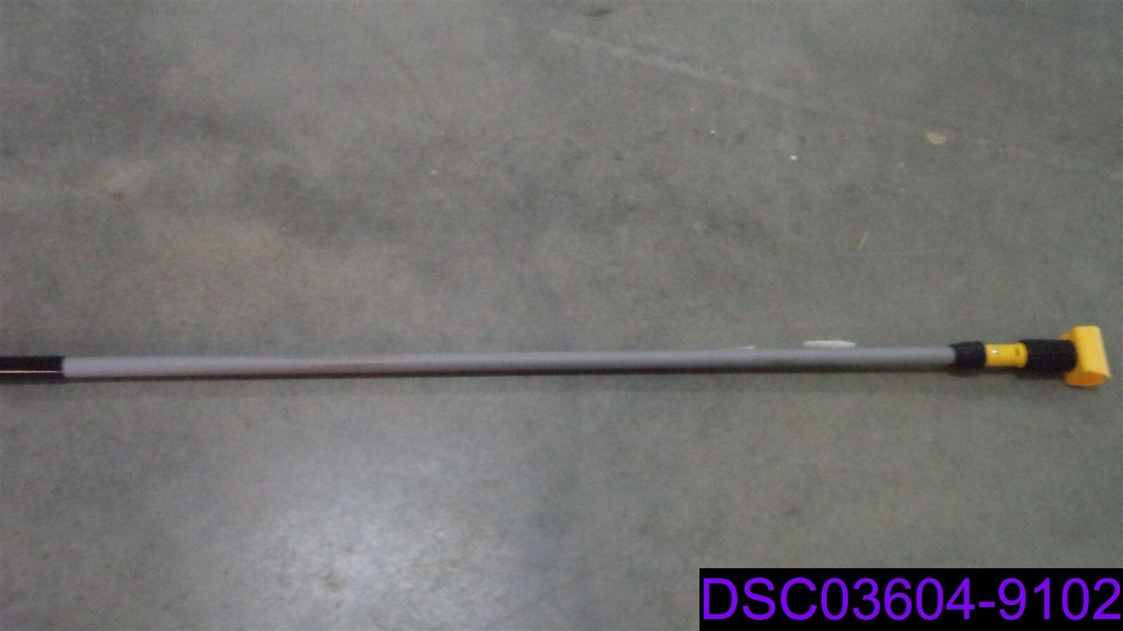 Dirty From Handling Qty = 3: Rubbermaid H236 Clamp Style Aluminum Mop Handle