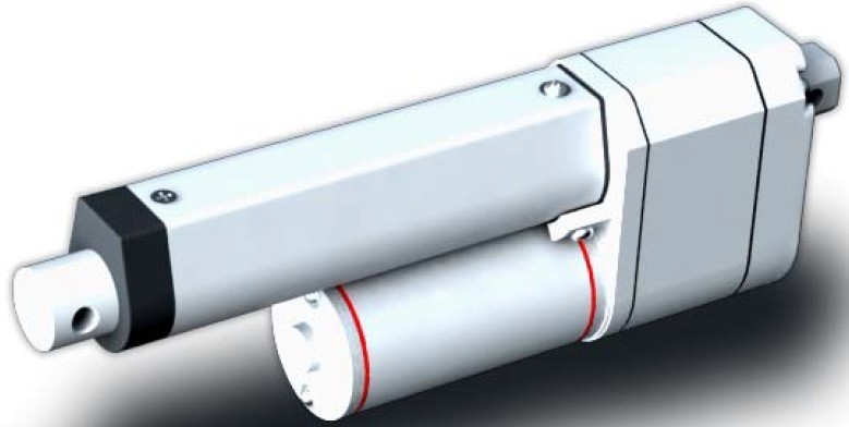 1 inch linear actuator 198LBS 12V/24V/36VDC feedback Potentiometer two brackets