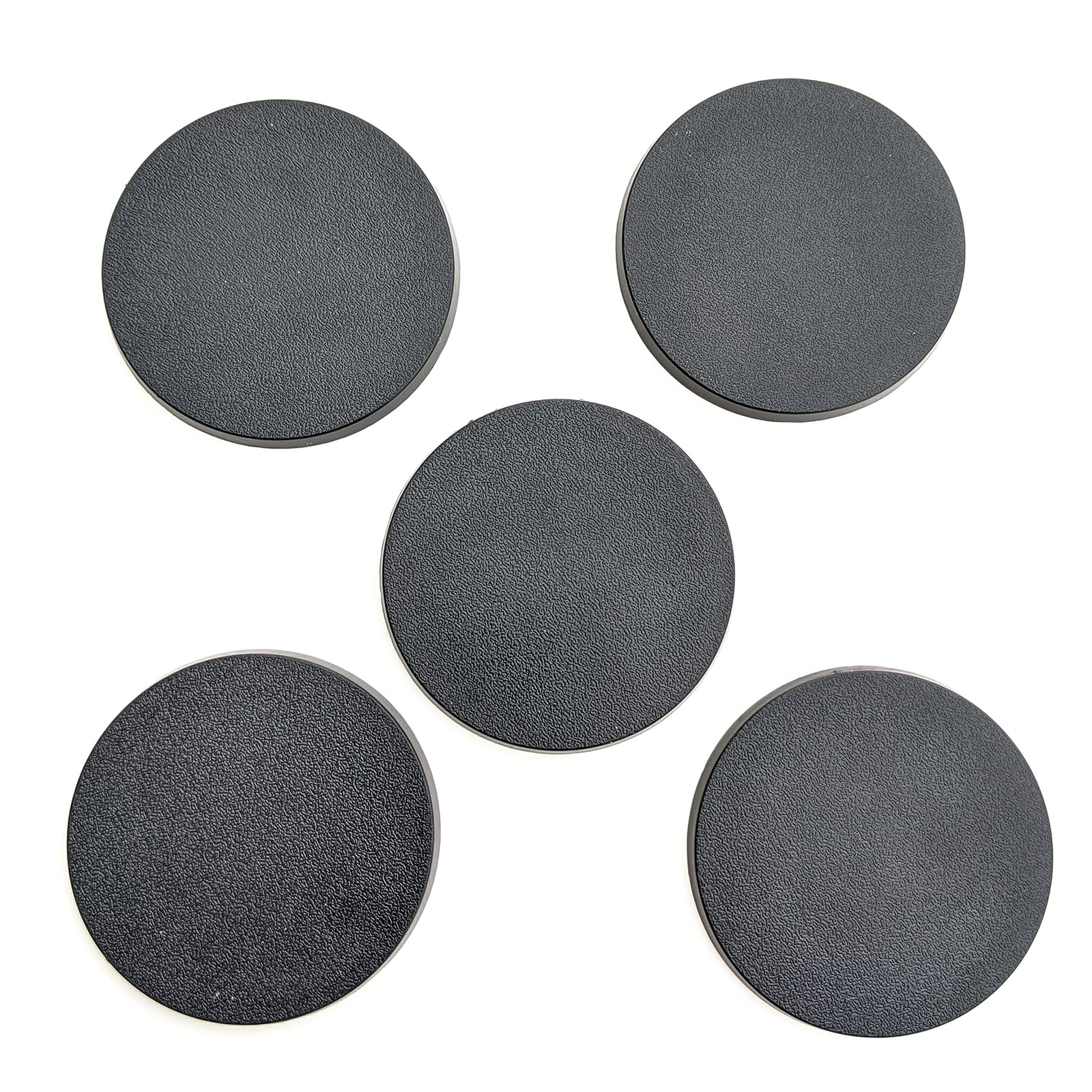 60mm Premium Blank Miniature Bases - Designed for 28mm Scale Tabletop War Gam...