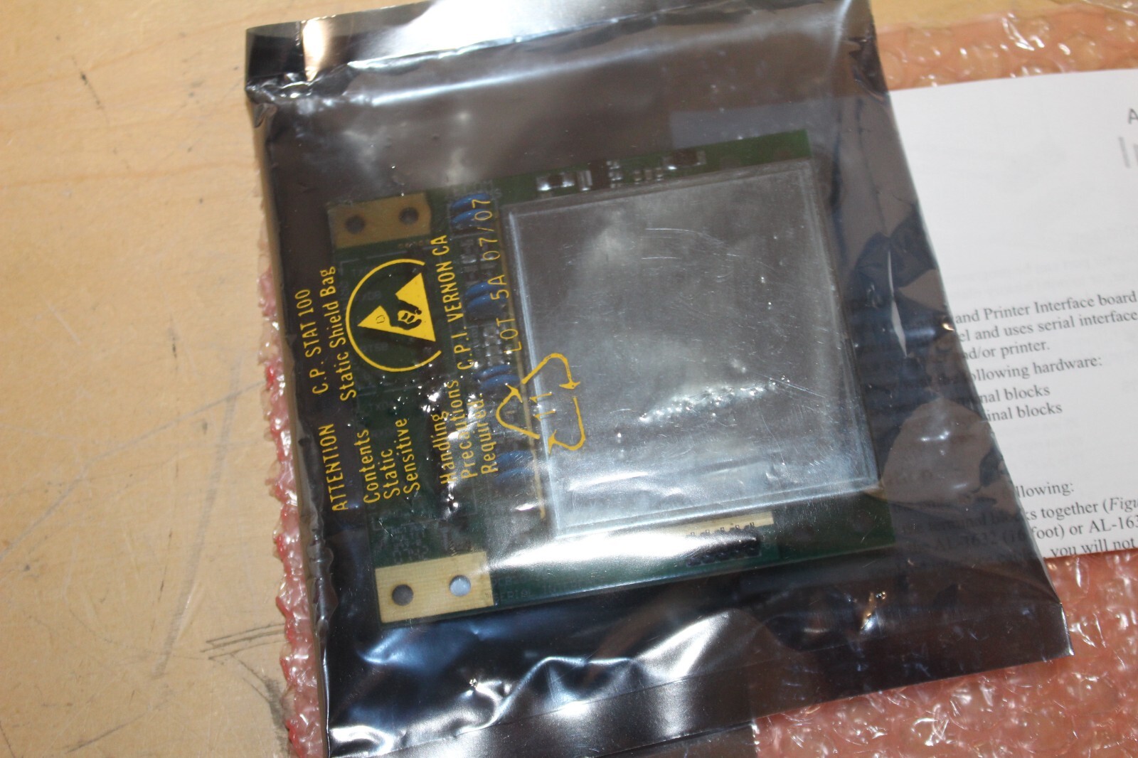 GE ALLIANCE AL-1801 Serial Computer and Printer Interface ~ NEW ~ k