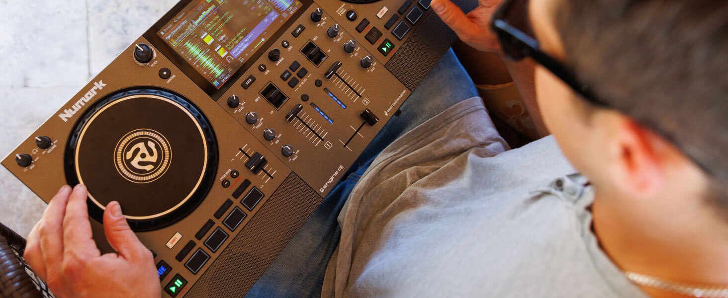 Numark Mixstream Pro Go Battery Powered Standalone Controller
