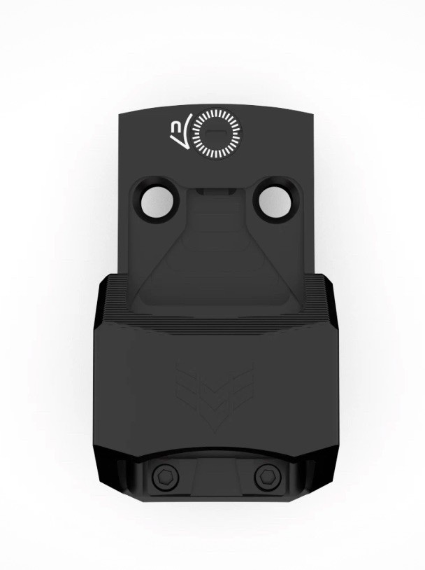 SwampFox SENTINEL II 2 Red Dot RMSc Pattern CUT Optic BACKUP REAR SIGHT AUTHENTC