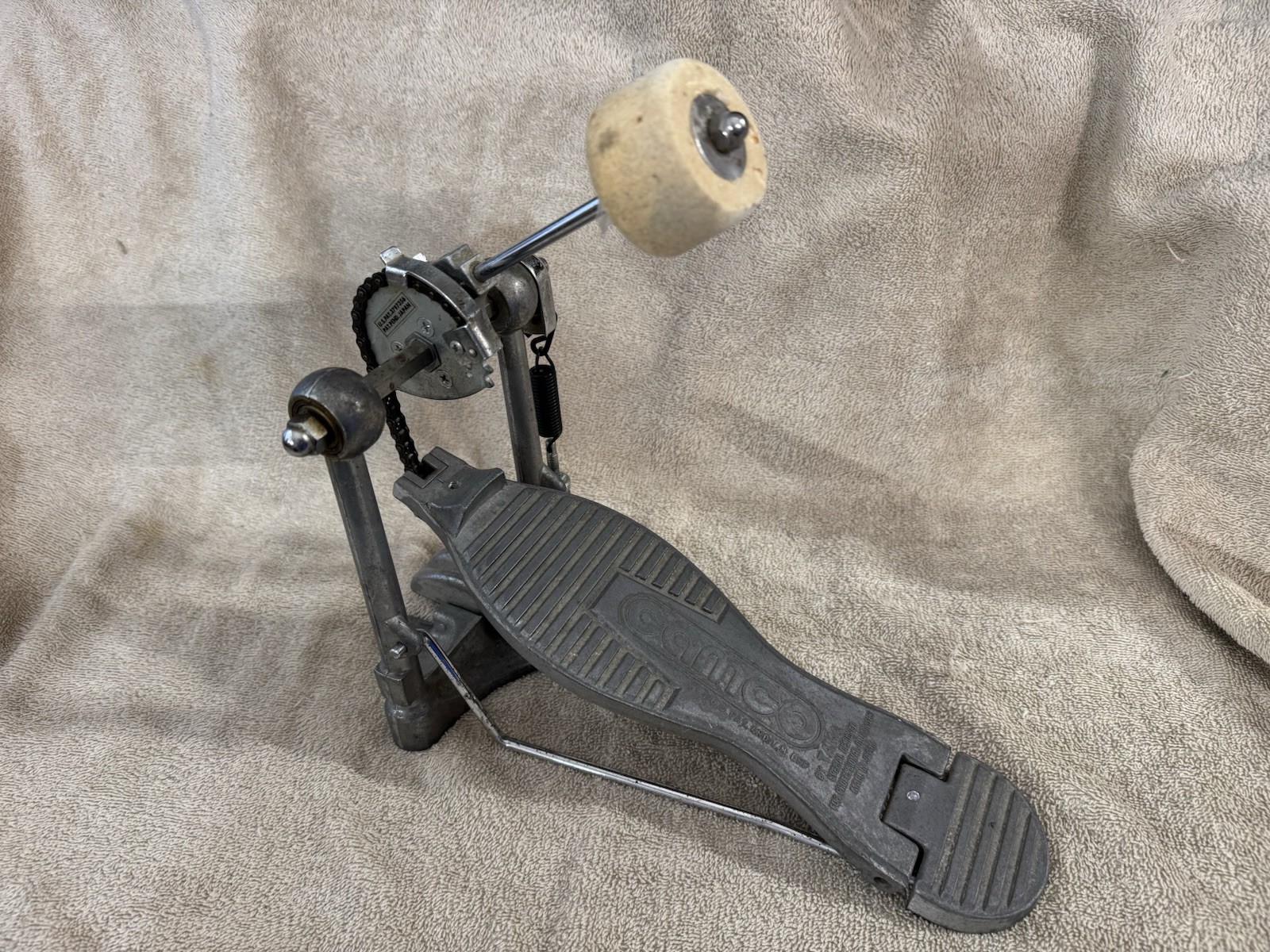 Vintage CAMCO by TAMA Chain Drive Bass Drum Pedal Made In Japan Professional