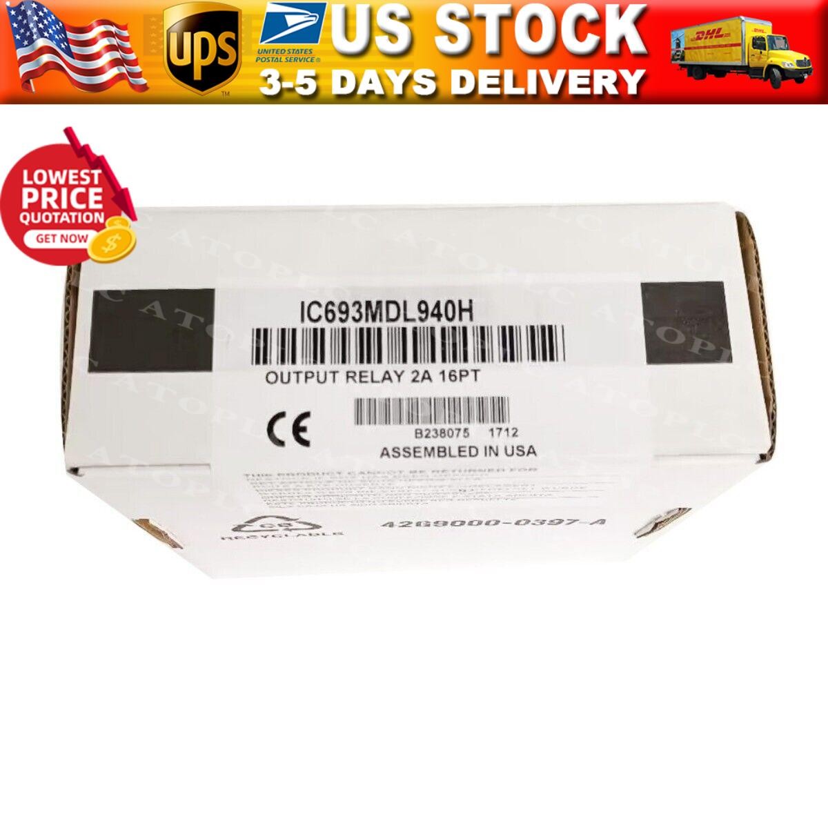 NEW in box GE Fanuc IC693MDL940H Output Module US Free TAX