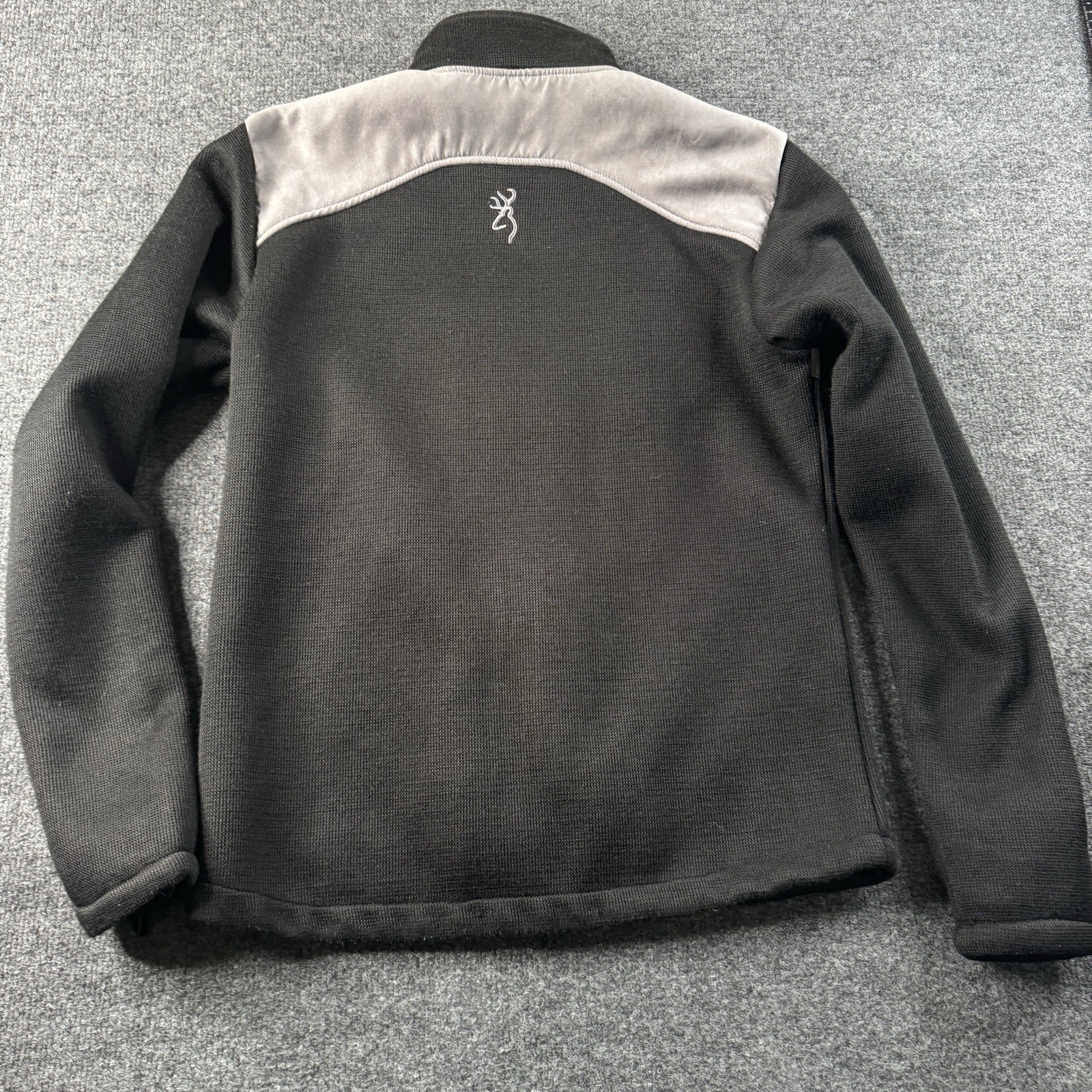 Browning Performance Field Jacket Small Gray Black Fill Zip