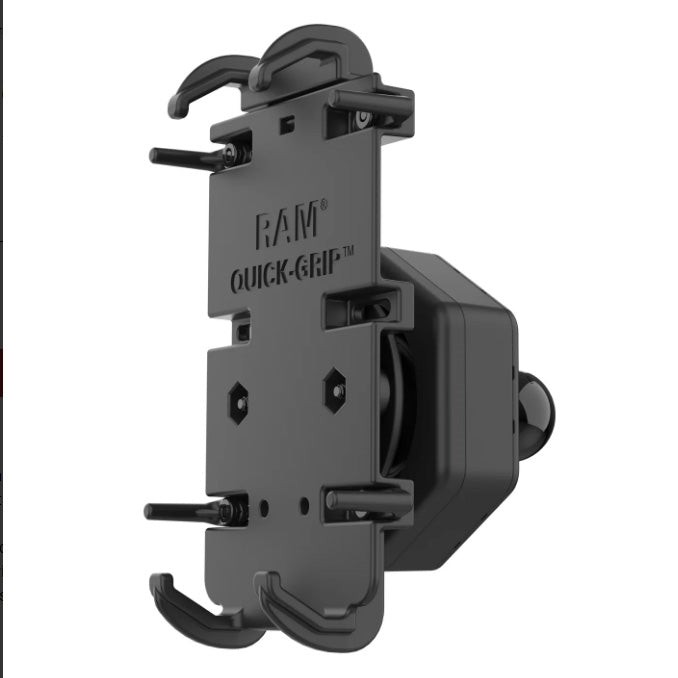 RAM-HOL-PD4-462B RAM Quick-Grip XL Phone Holder with Vi