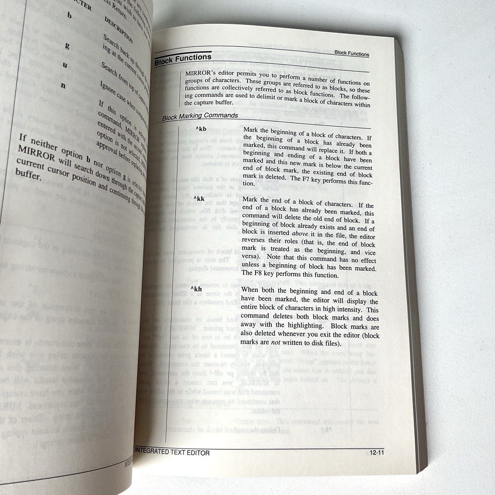 Mirror III Full Spectrum Data Communications IBM PC Version 1 User’s Guide 1989