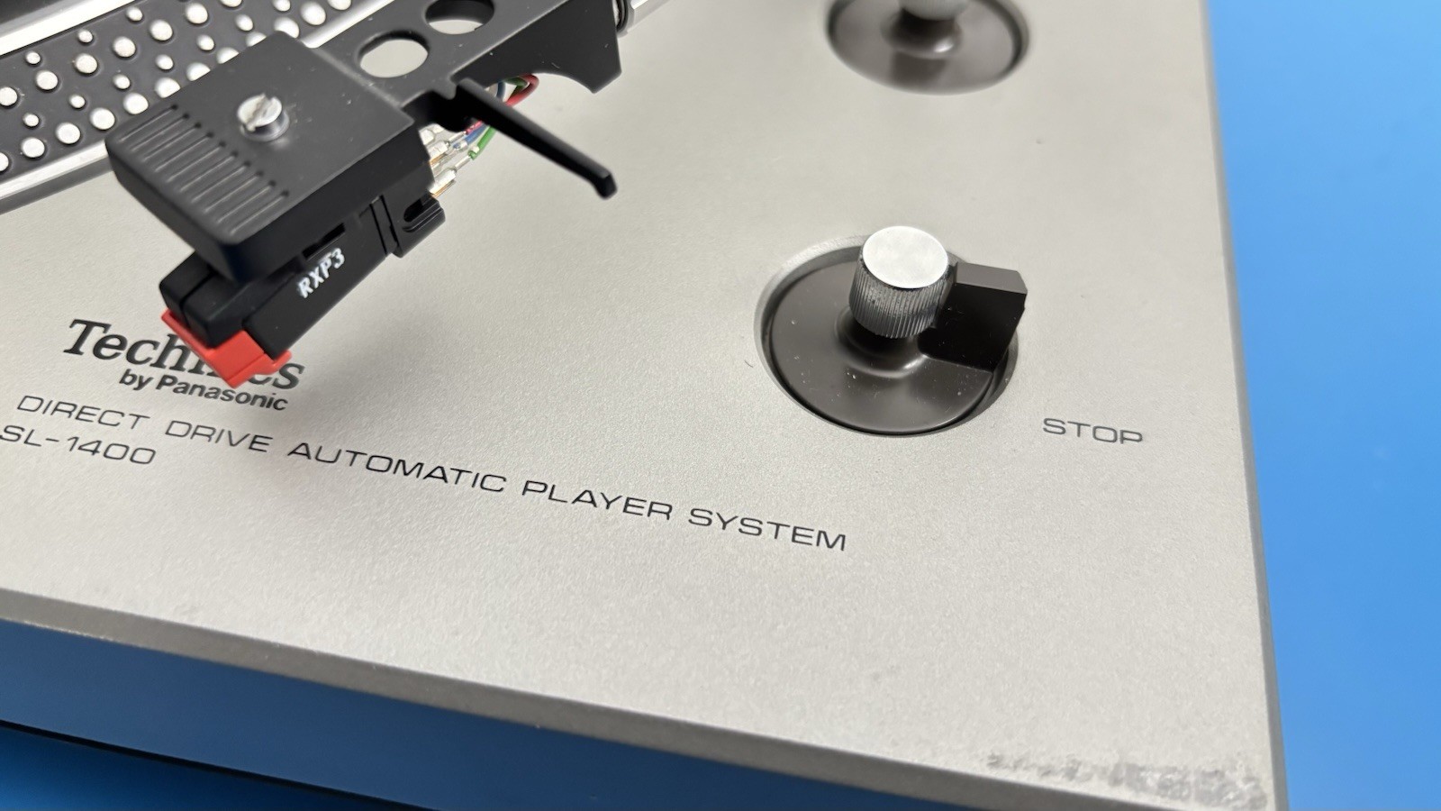 Technics SL-1400 Direct Drive Automatic Turntable working & Serviced W/ Cover