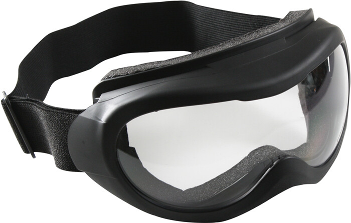 Black Windstorm Tactical Desert Storm Padded Eyewear Goggles Anti Fog & Scratch
