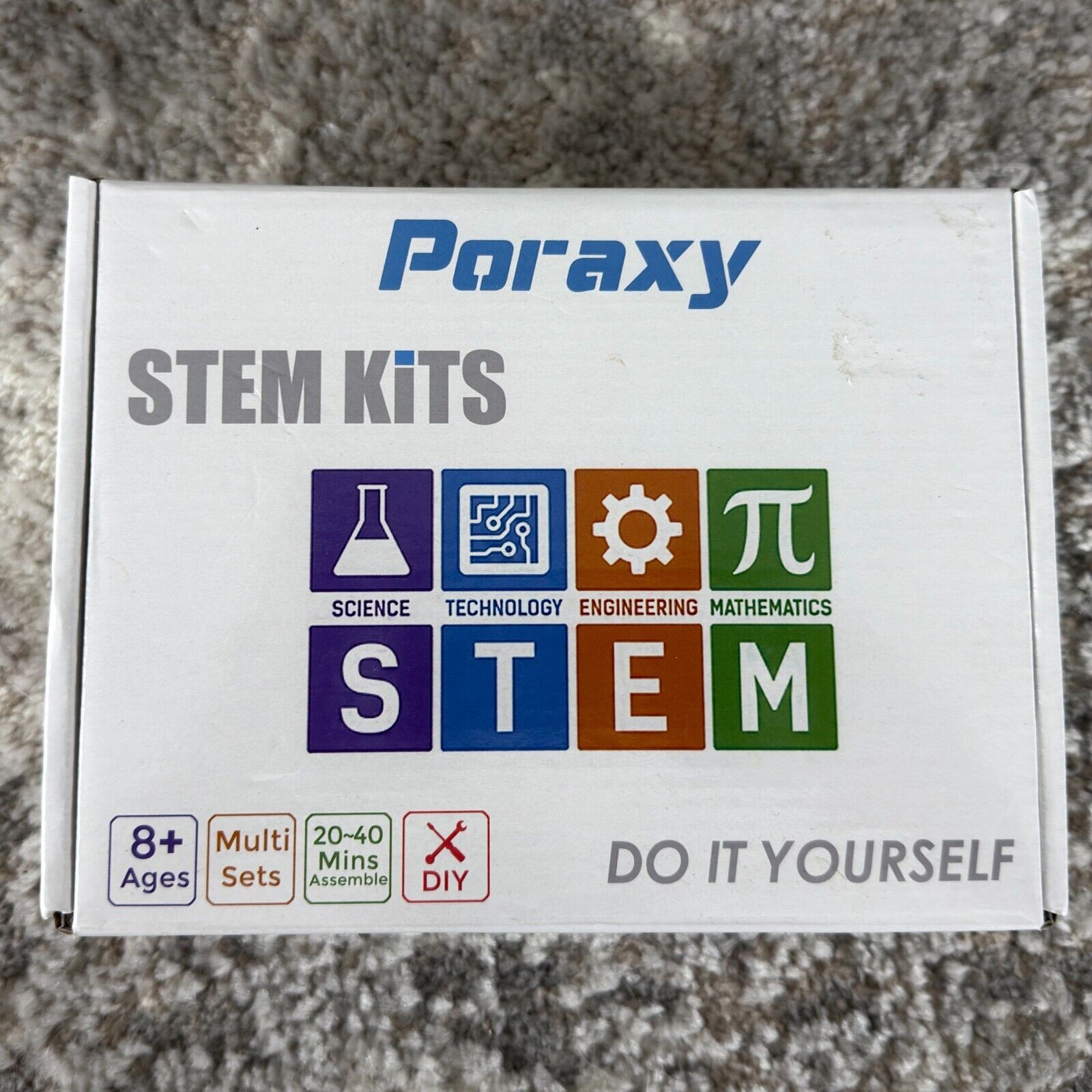 New Poraxy Stem Kits Build Your Own Wooden Model Mechanical Dinosaurs DIY 8+