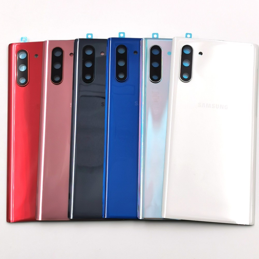 Battery Glass Cover With Camera Lens replacement For Samsung Note 10 Note 20