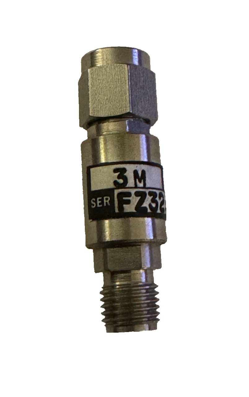 NEW WEINSCHEL 3M-6 Attenuator Fixed 6dB DC-12.4GHz 2W SMA(F)-SMA(M) *USA Seller*